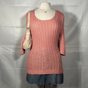 Pink Knitted Top